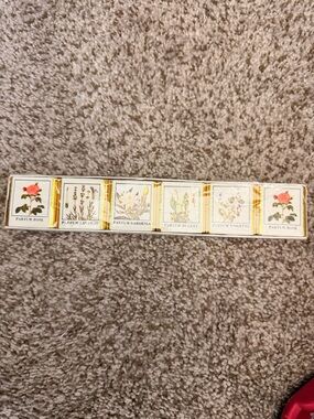 Vintage Floral Parfum Soap Gift Set - Rose, Lavender, Gardenia